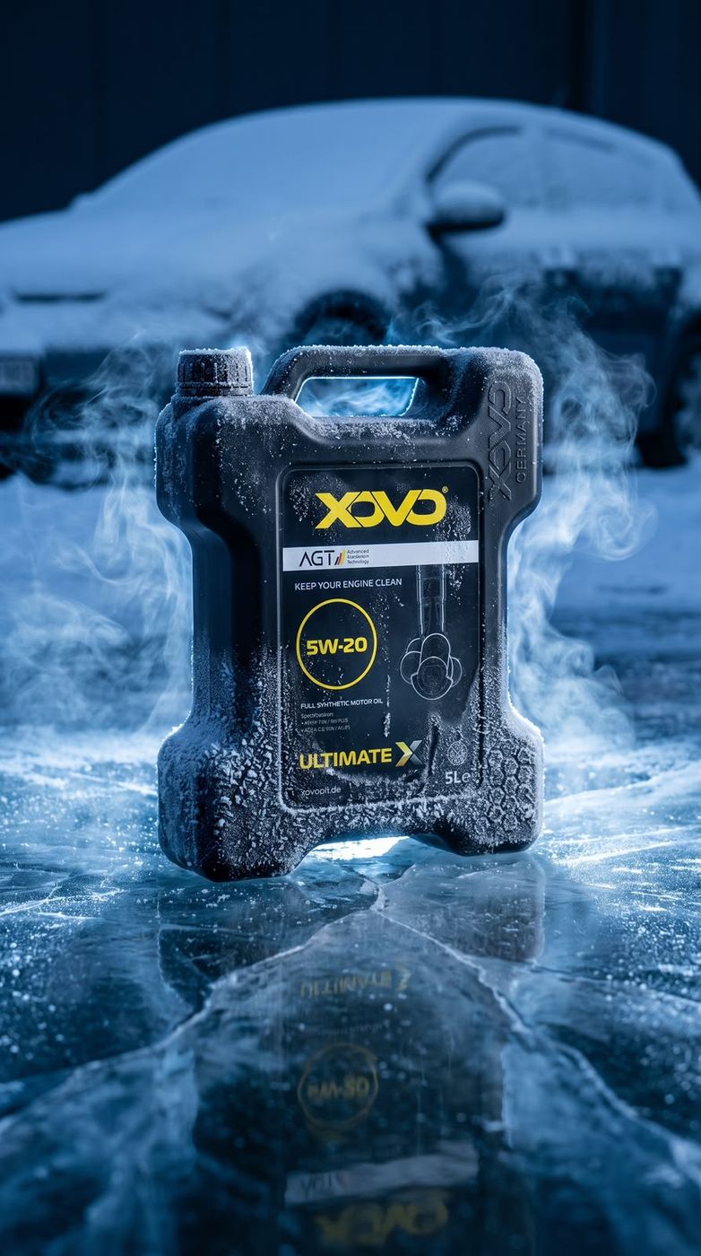 XOVO Ultimate X 5W-20 on ice
